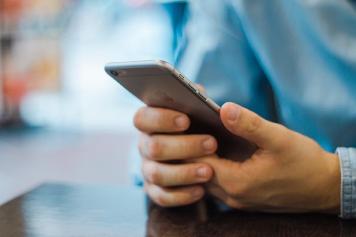 Using the app on a phone